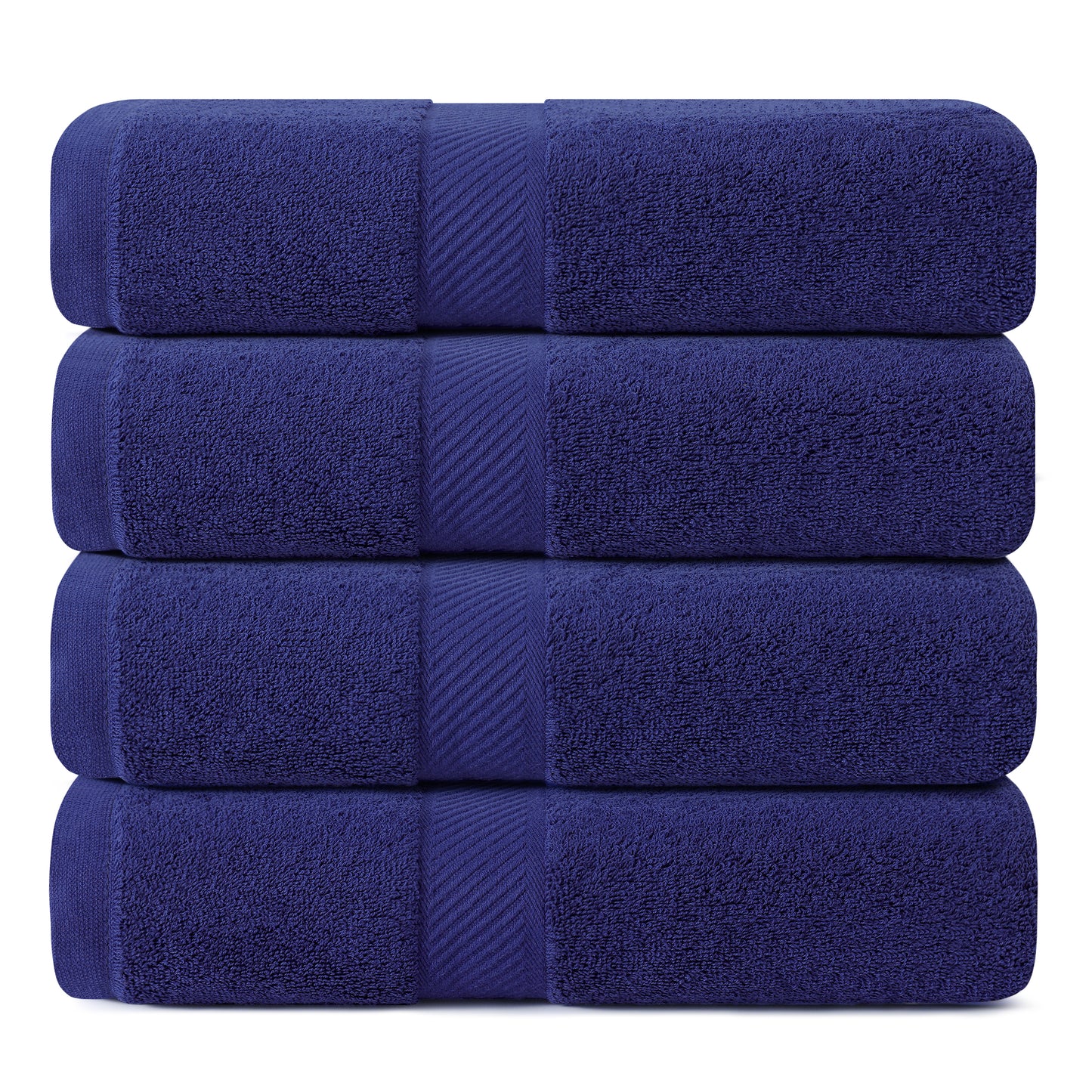Simmore 100% Cotton Pack of 4 Bath Towels