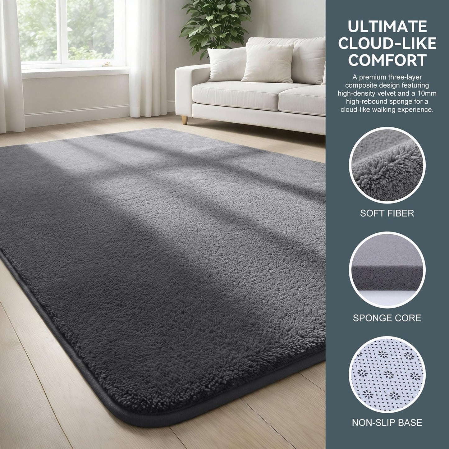 Buganda Soft Area Rugs