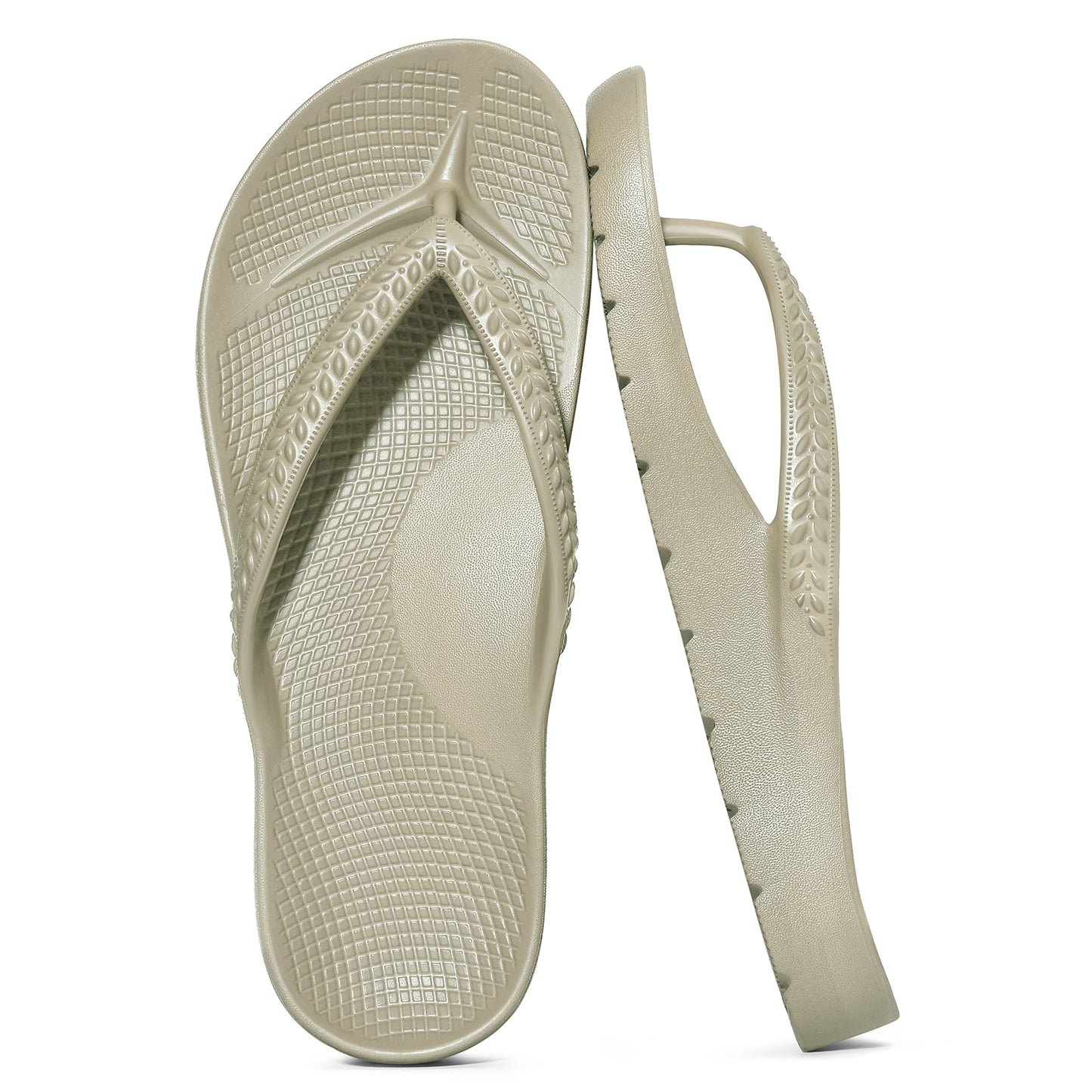 KIDMI Arch Support Flip Flops for Womens Comfortable Orthopedic Sandals for Plantar Fasciitis Beach Thong Slides