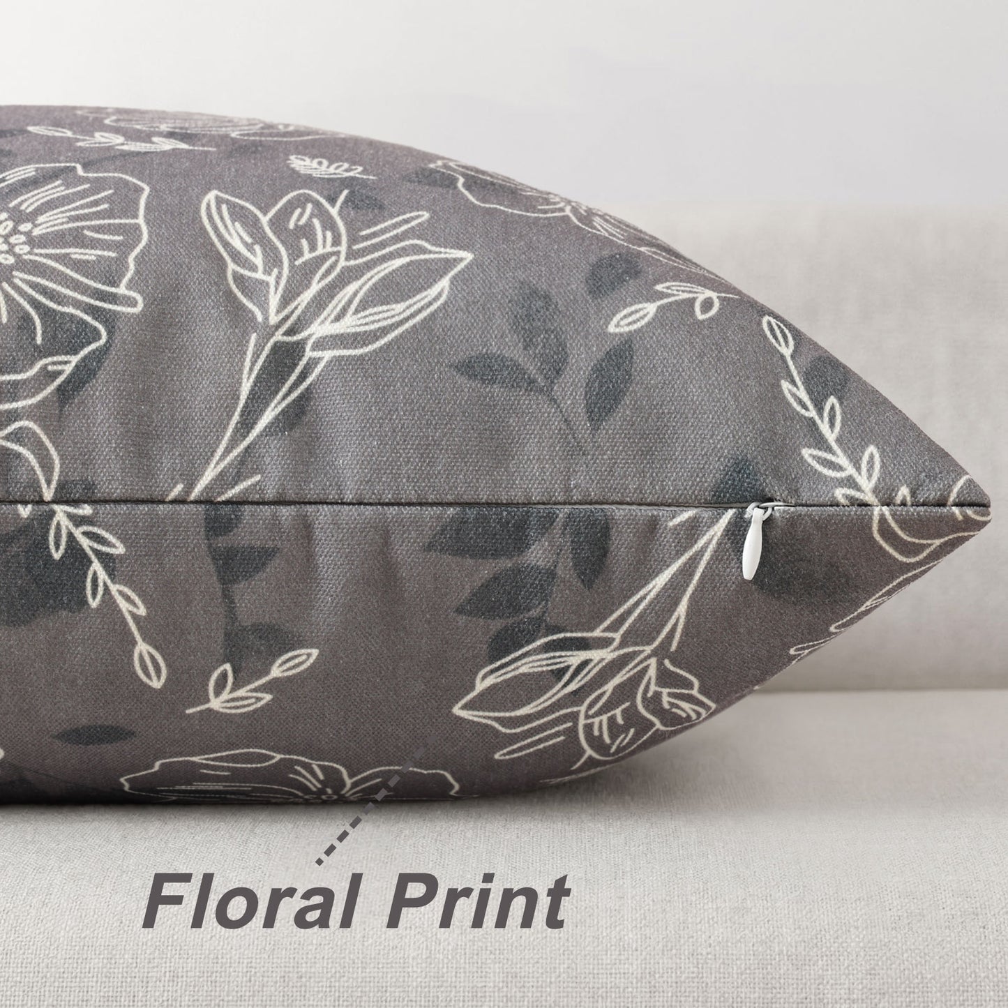 decorUhome Throw Pillow Covers 18x18 inch Decorative Pillow Covers for Couch