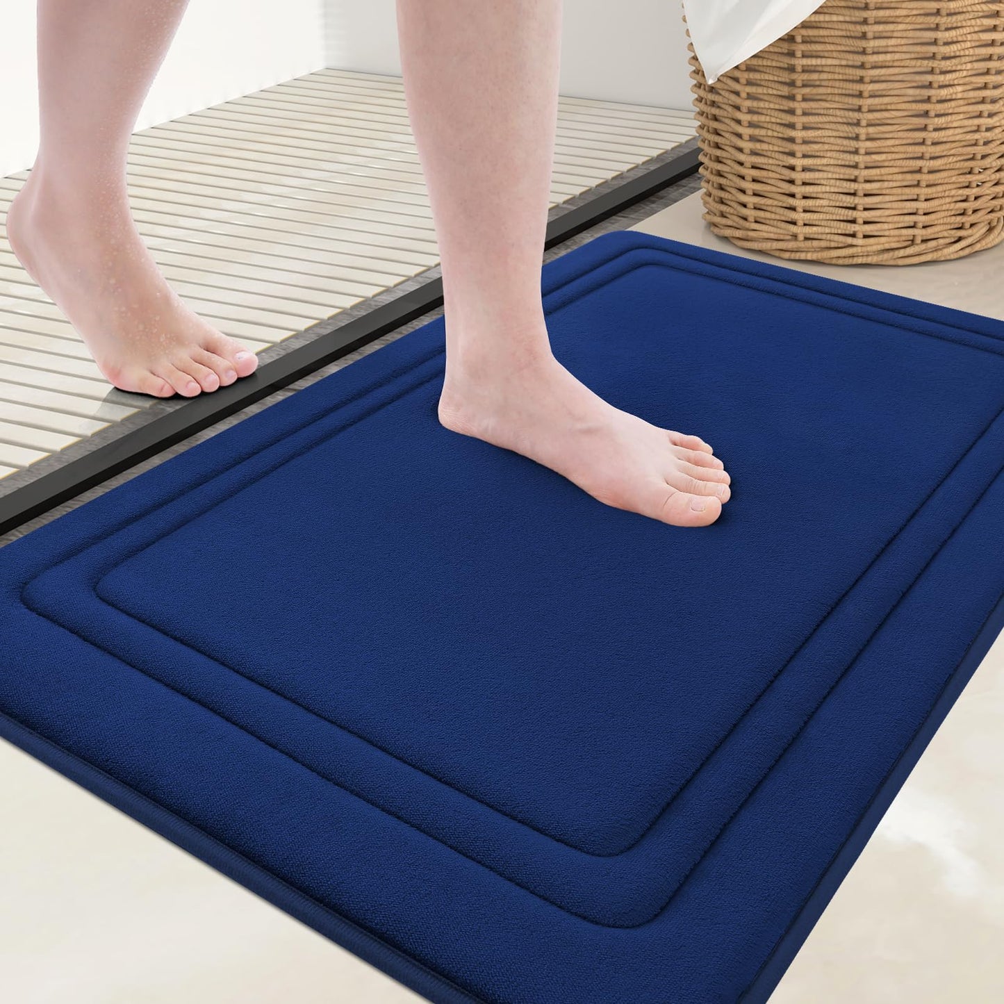 Smiry Memory Foam Bathroom Mat Rug