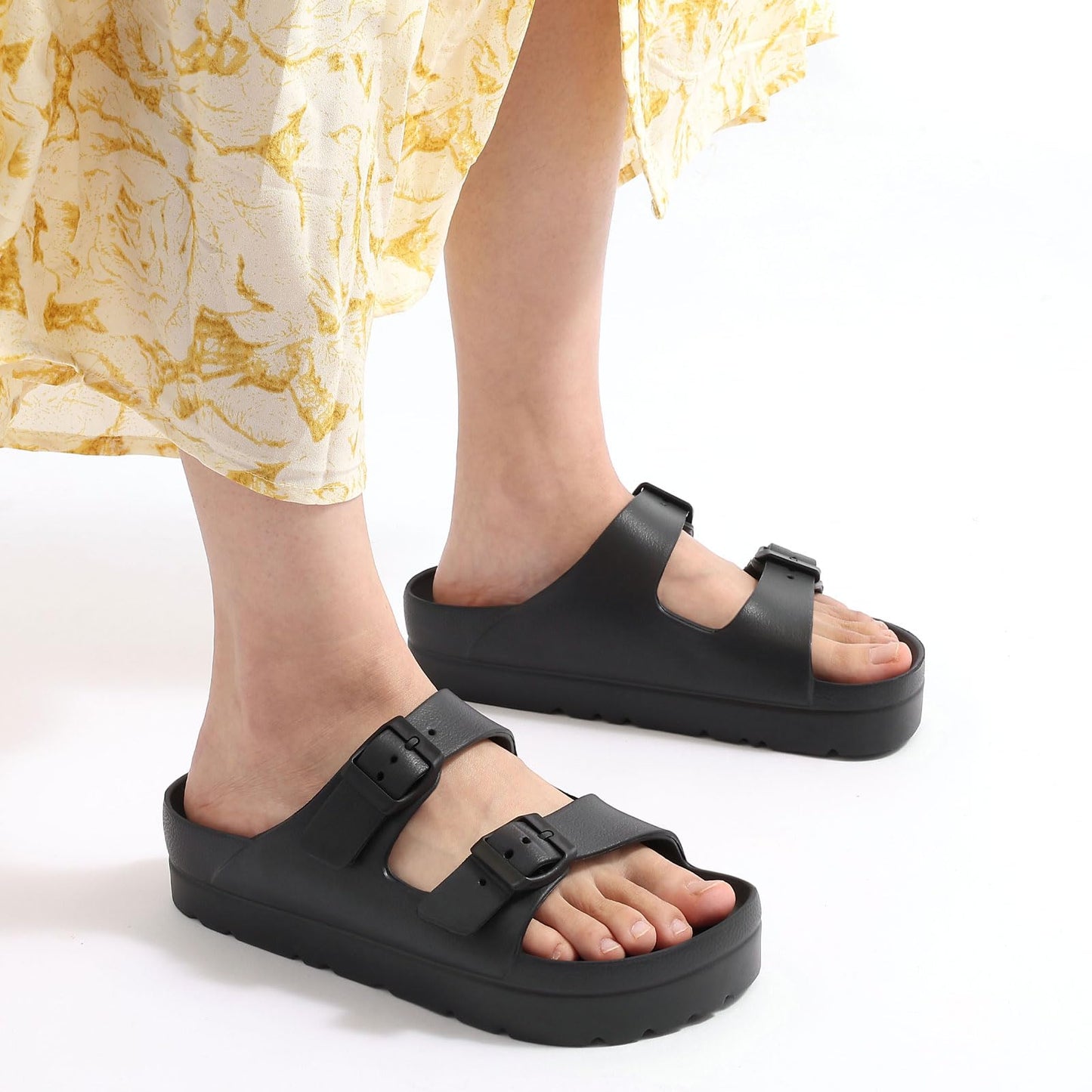 Litfun Thick Soles Summer Beach Sandals