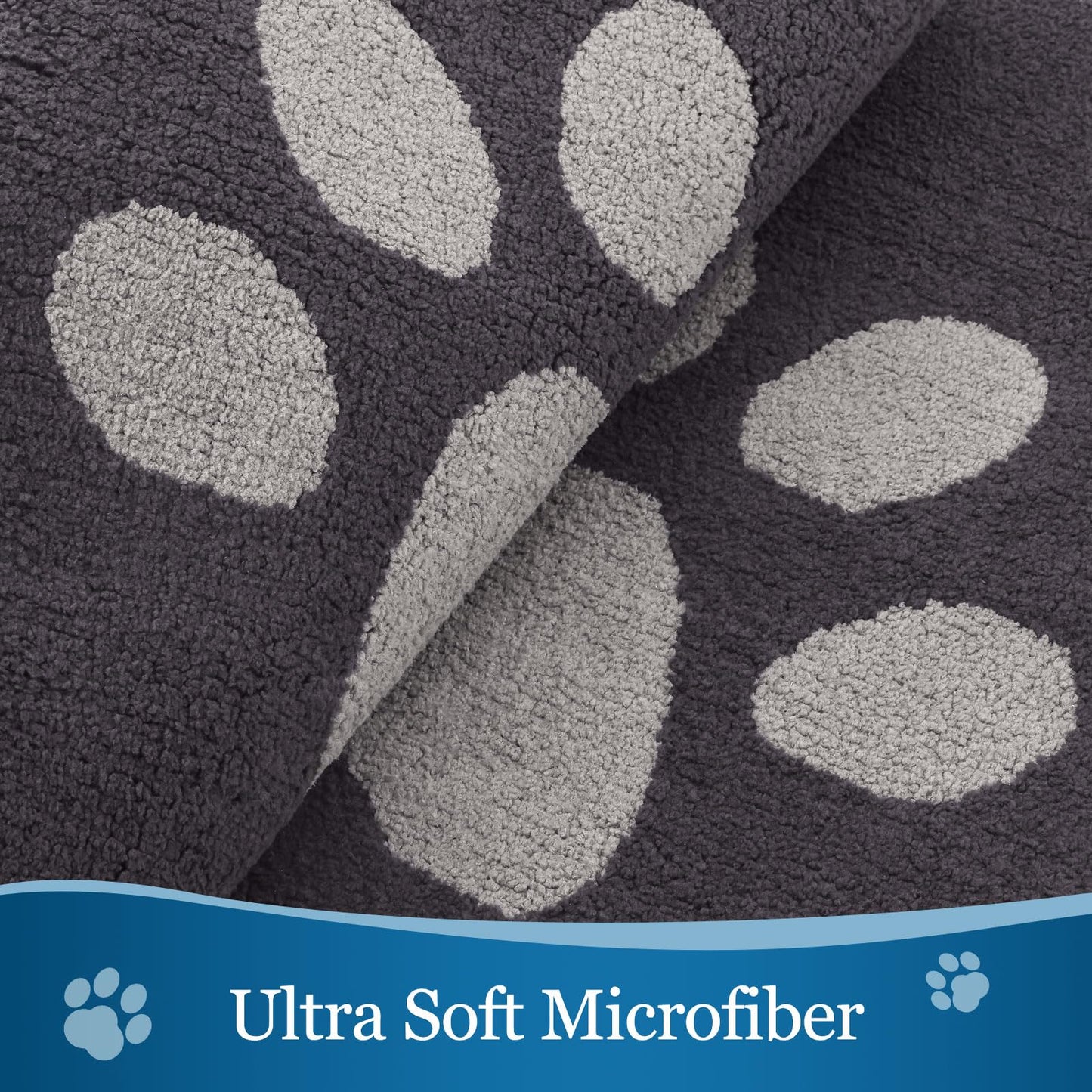 Smiry Dog Door Mats for Muddy Shoes and Paws
