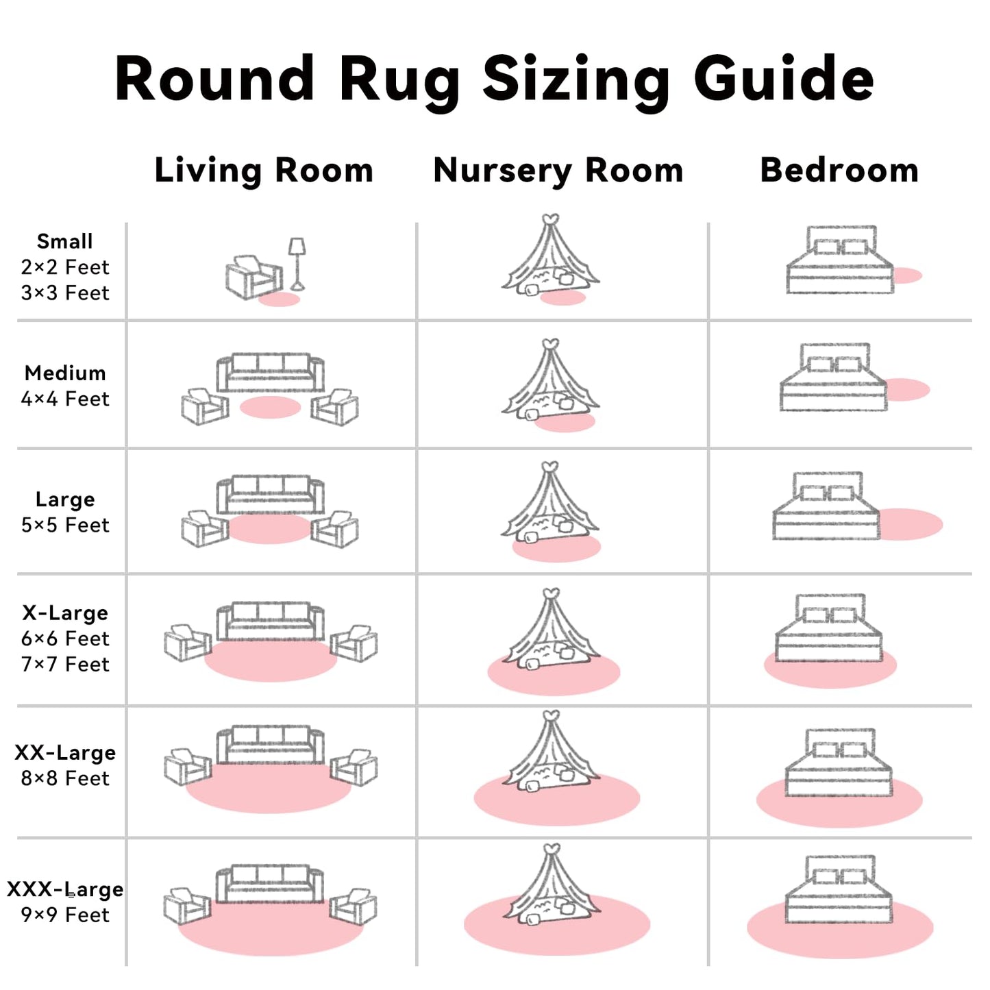 Buganda Fluffy Area Rugs