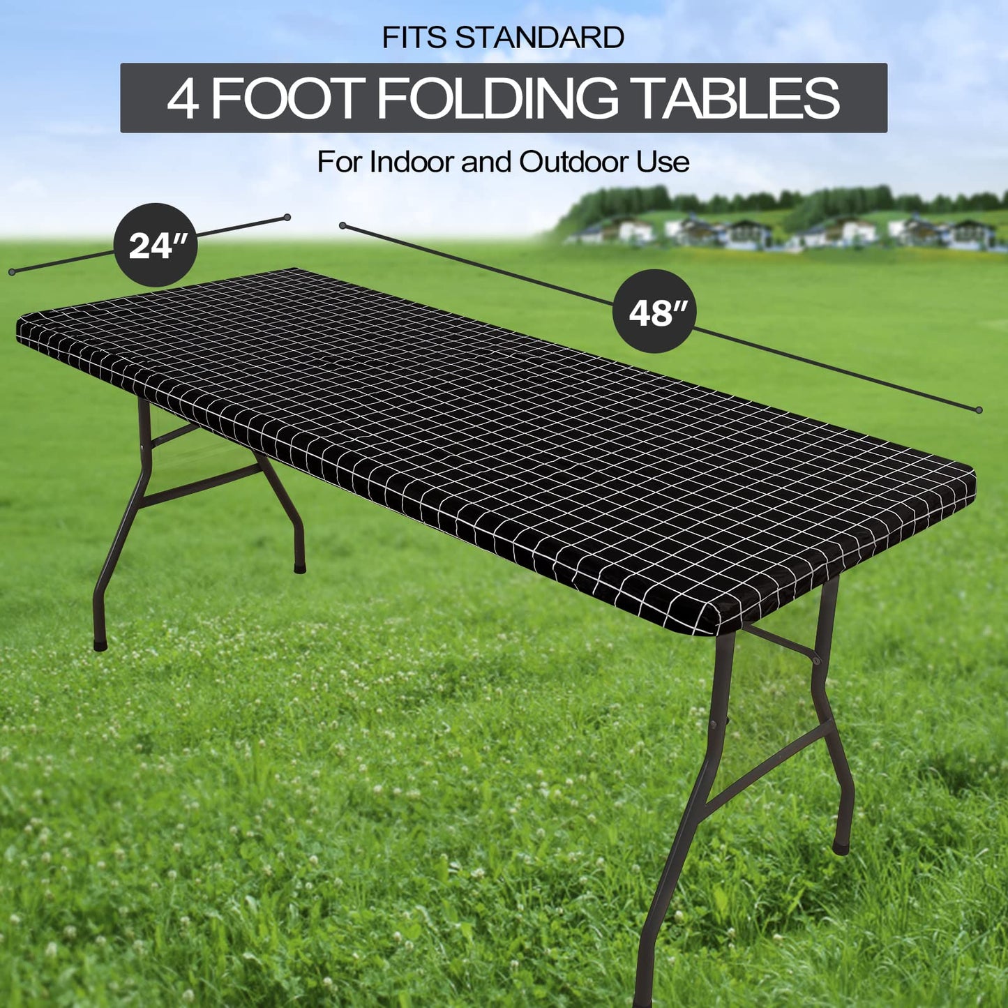 Smiry Rectangle Vinyl Tablecloth