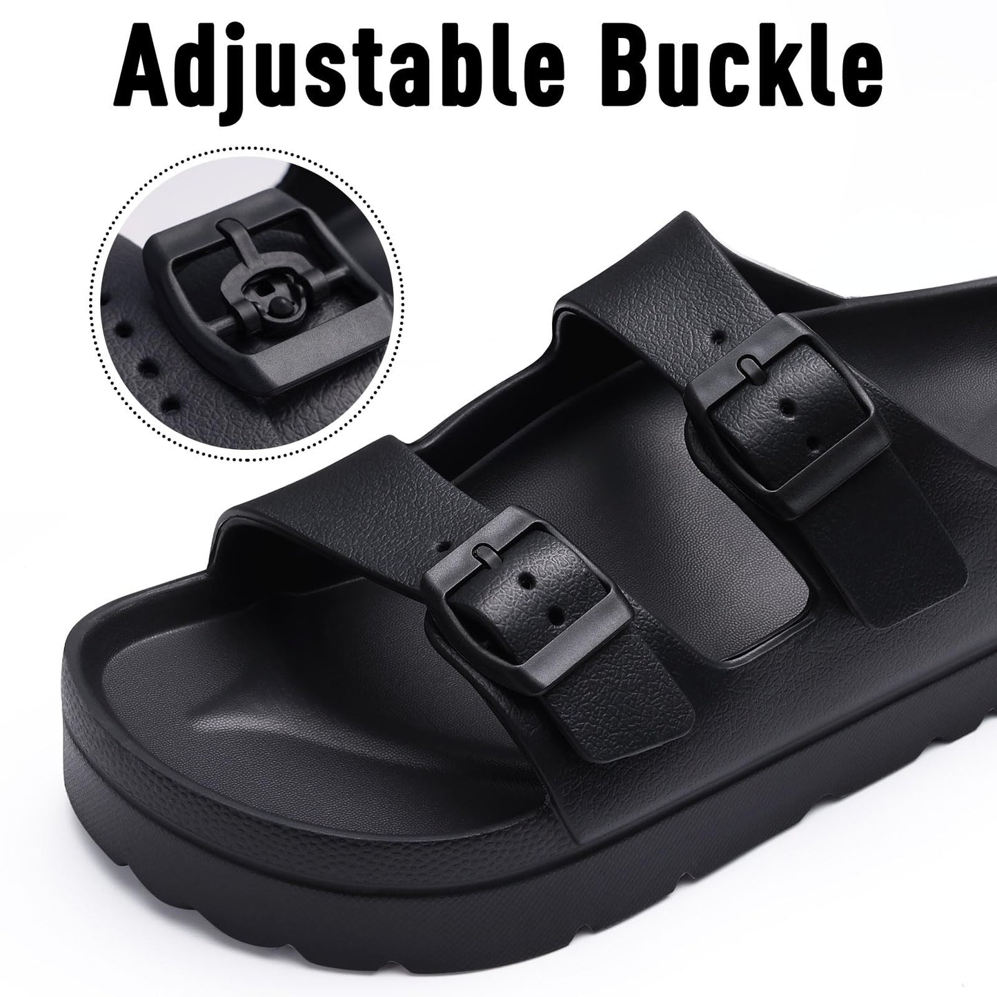 Litfun Thick Soles Summer Beach Sandals