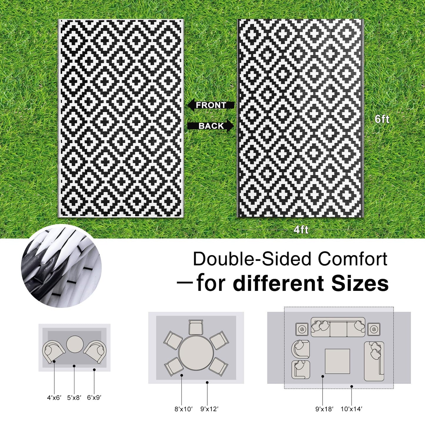 Smiry Outdoor Rugs for Patios