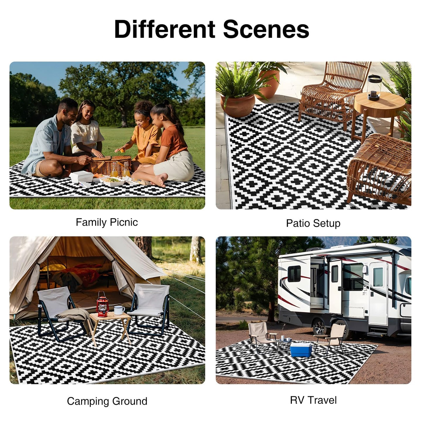 Smiry Outdoor Rugs for Patios