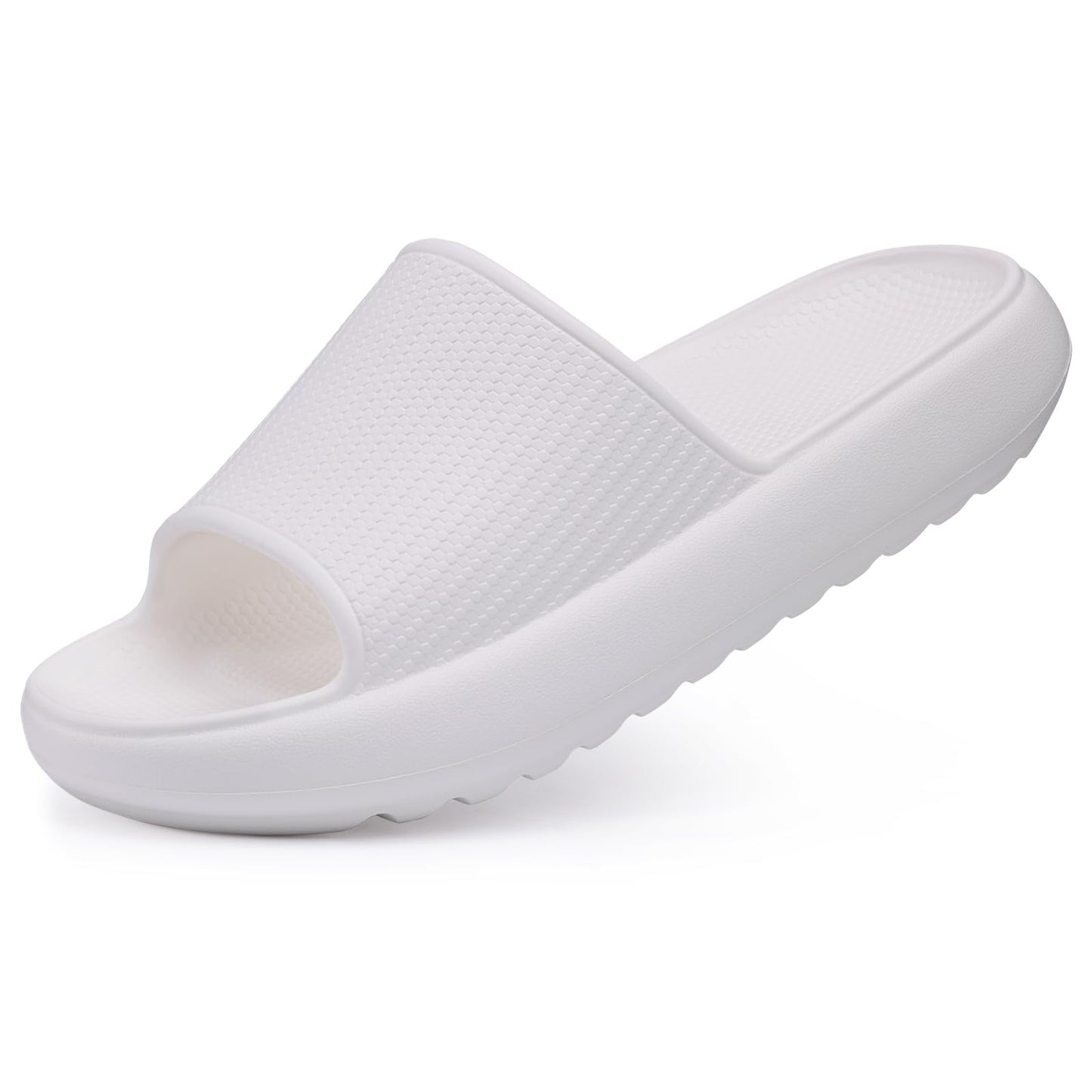Litfun Cloud Slide Sandals for Women Men Summer Shower Shoes