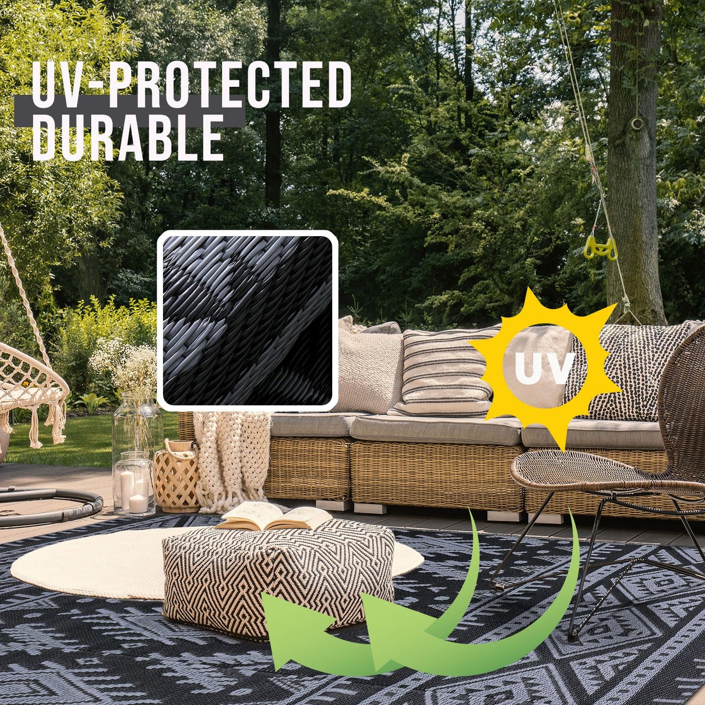 Smiry Waterproof Outdoor Rug