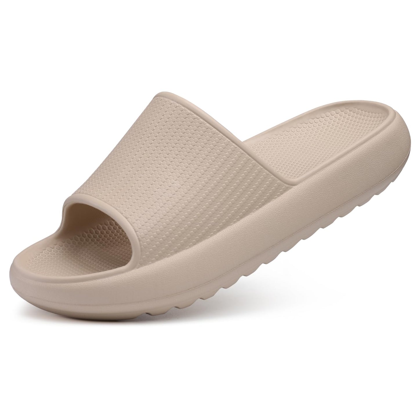 Litfun Cloud Slide Sandals for Women Men Summer Shower Shoes
