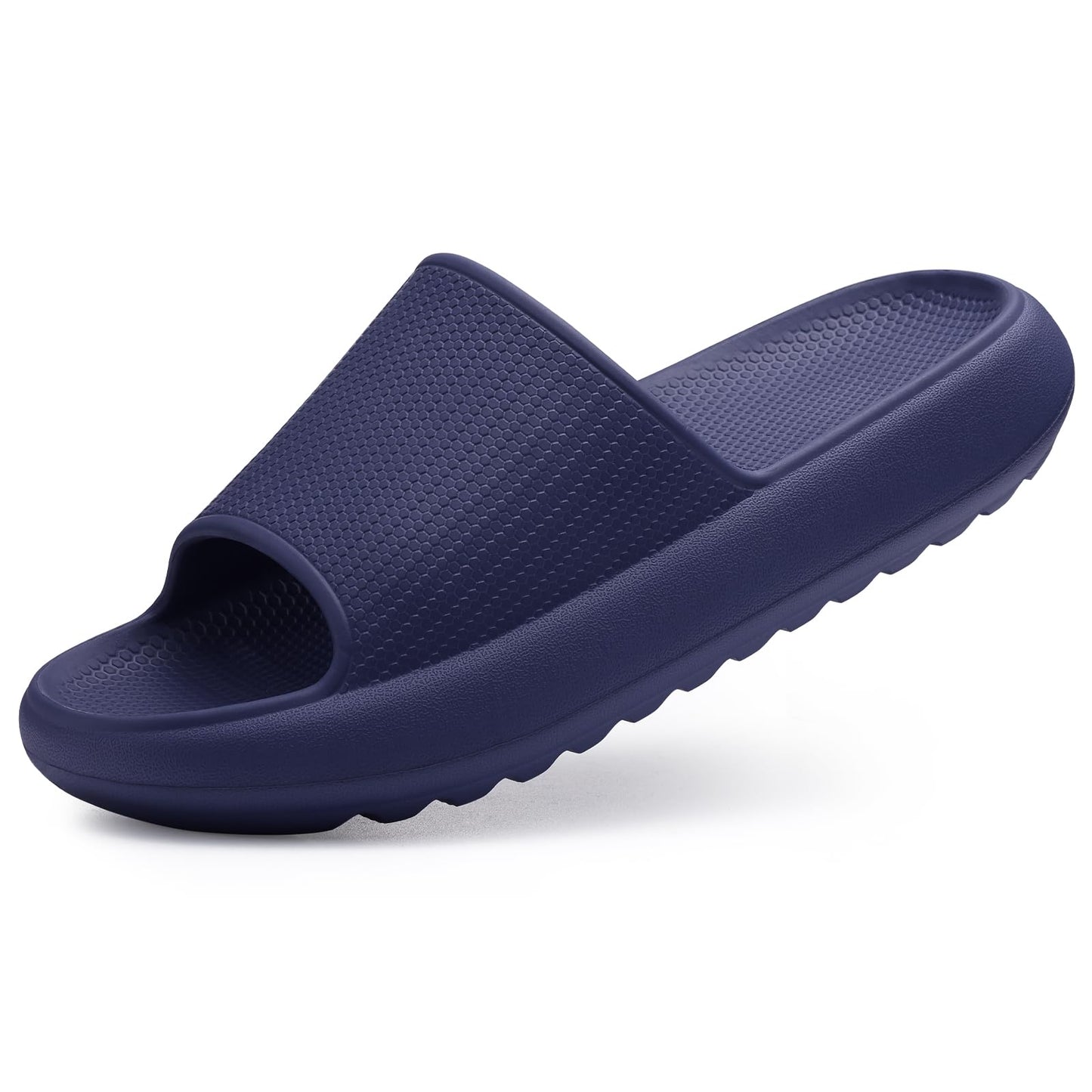 Litfun Cloud Slide Sandals for Women Men Summer Shower Shoes