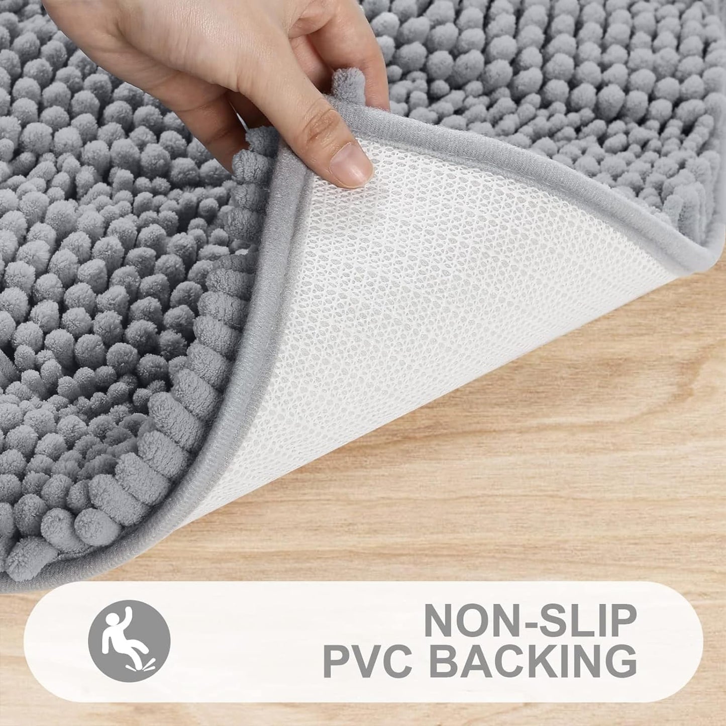 Buganda Chenille Bathroom Rug