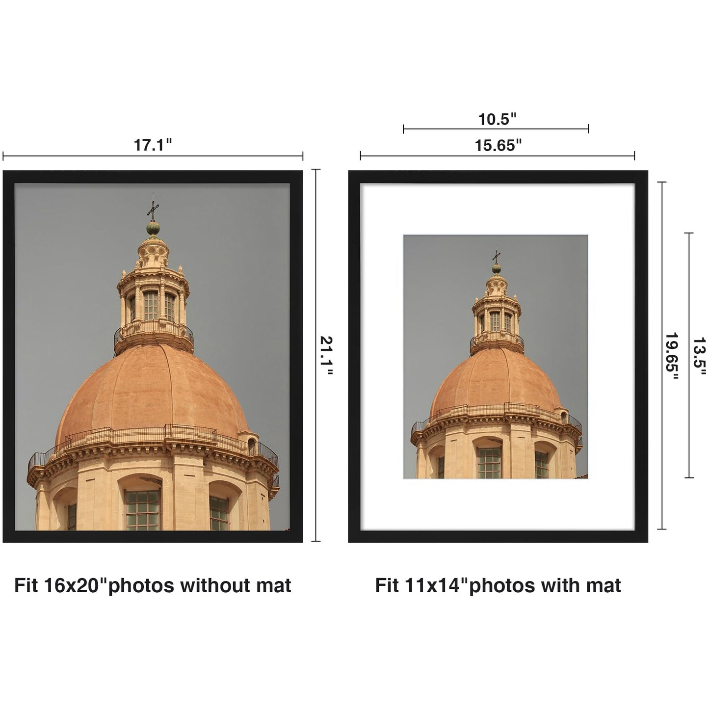 decorUhome 16x20 Picture Frame for Wall
