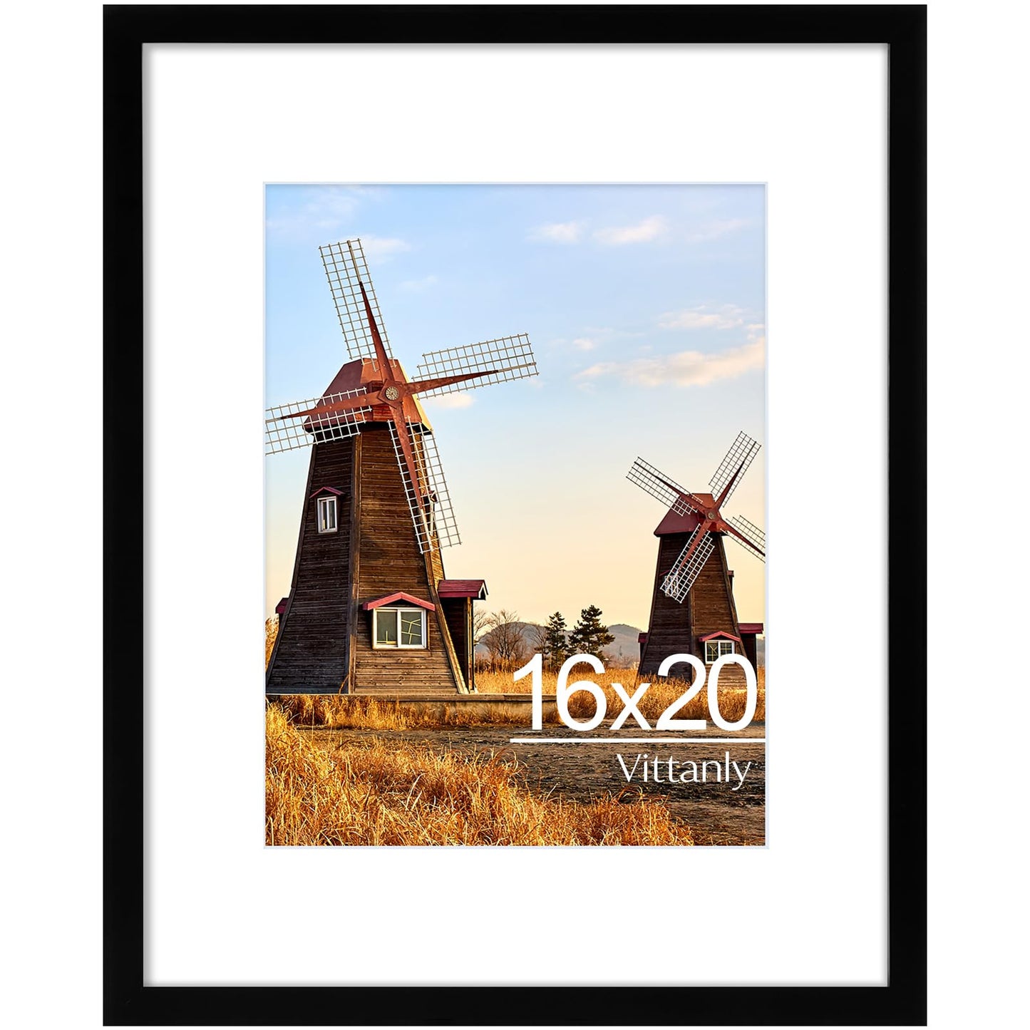 decorUhome 18x24 Picture Frame with Plexiglass