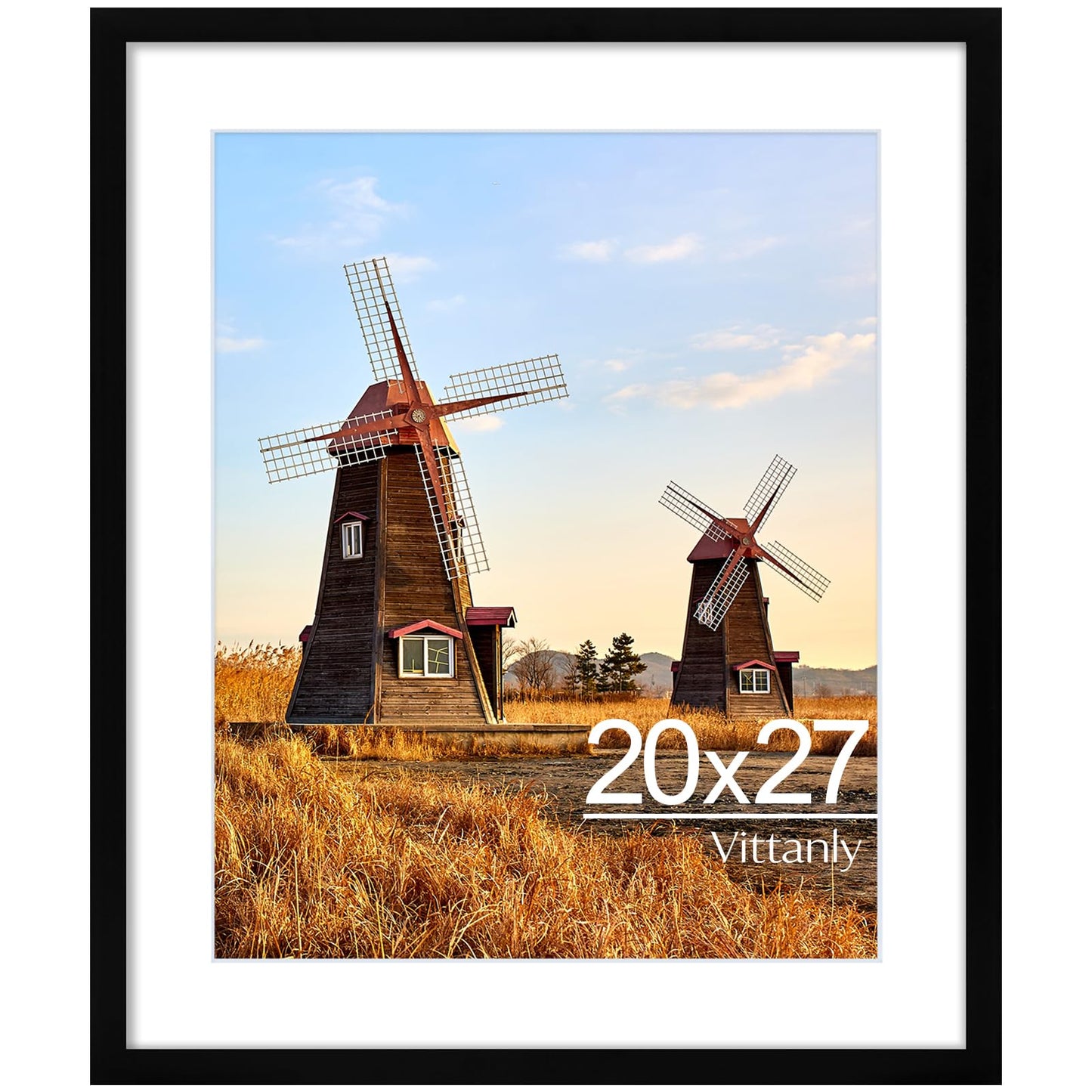 decorUhome 18x24 Picture Frame with Plexiglass
