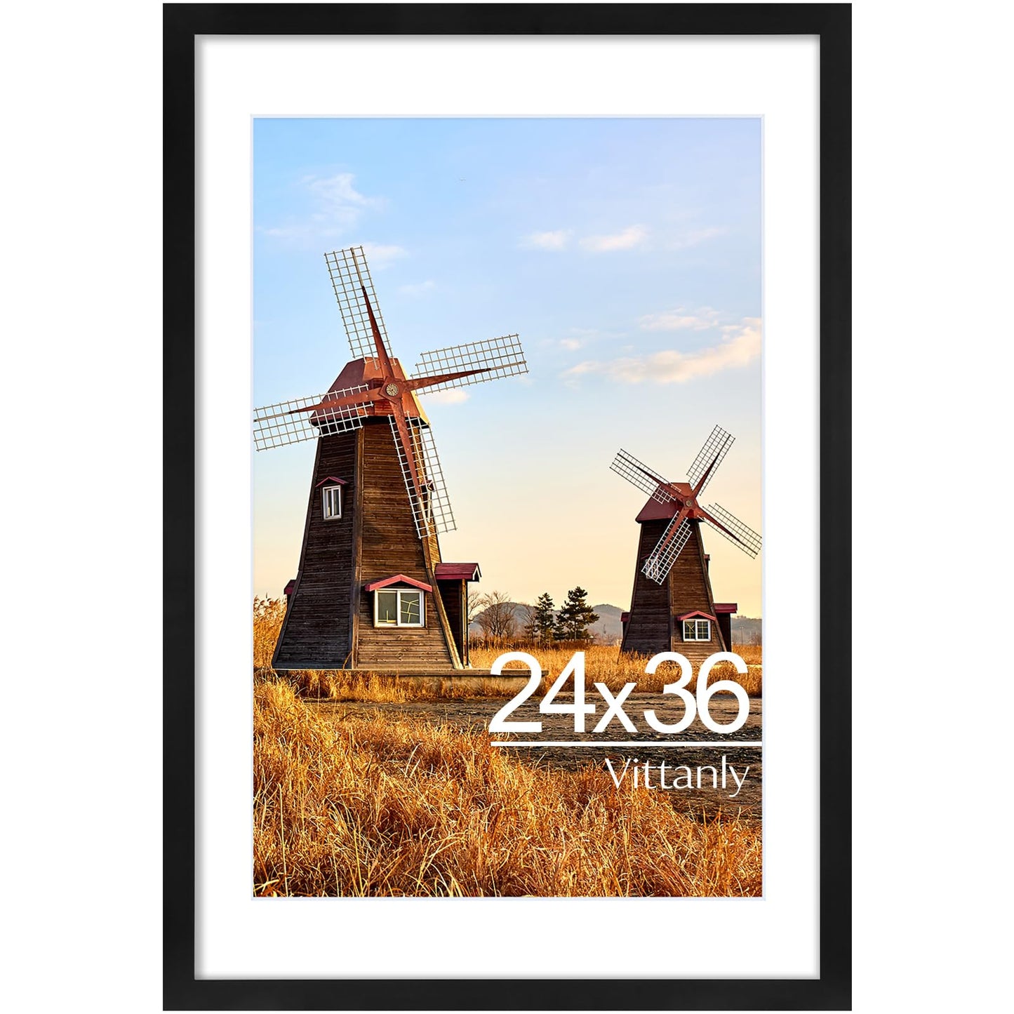 decorUhome 18x24 Picture Frame with Plexiglass