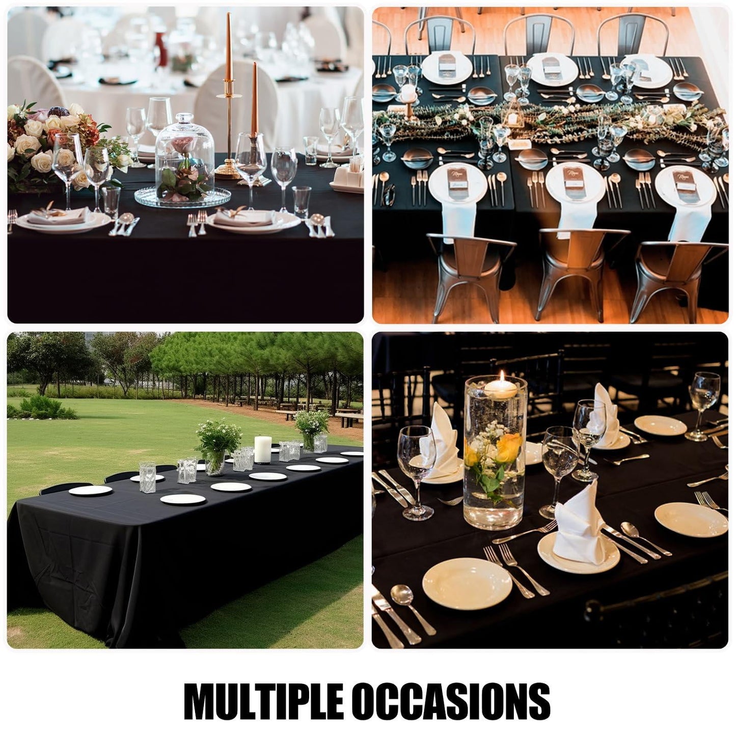 Smiry Waterproof Rectangle Tablecloth