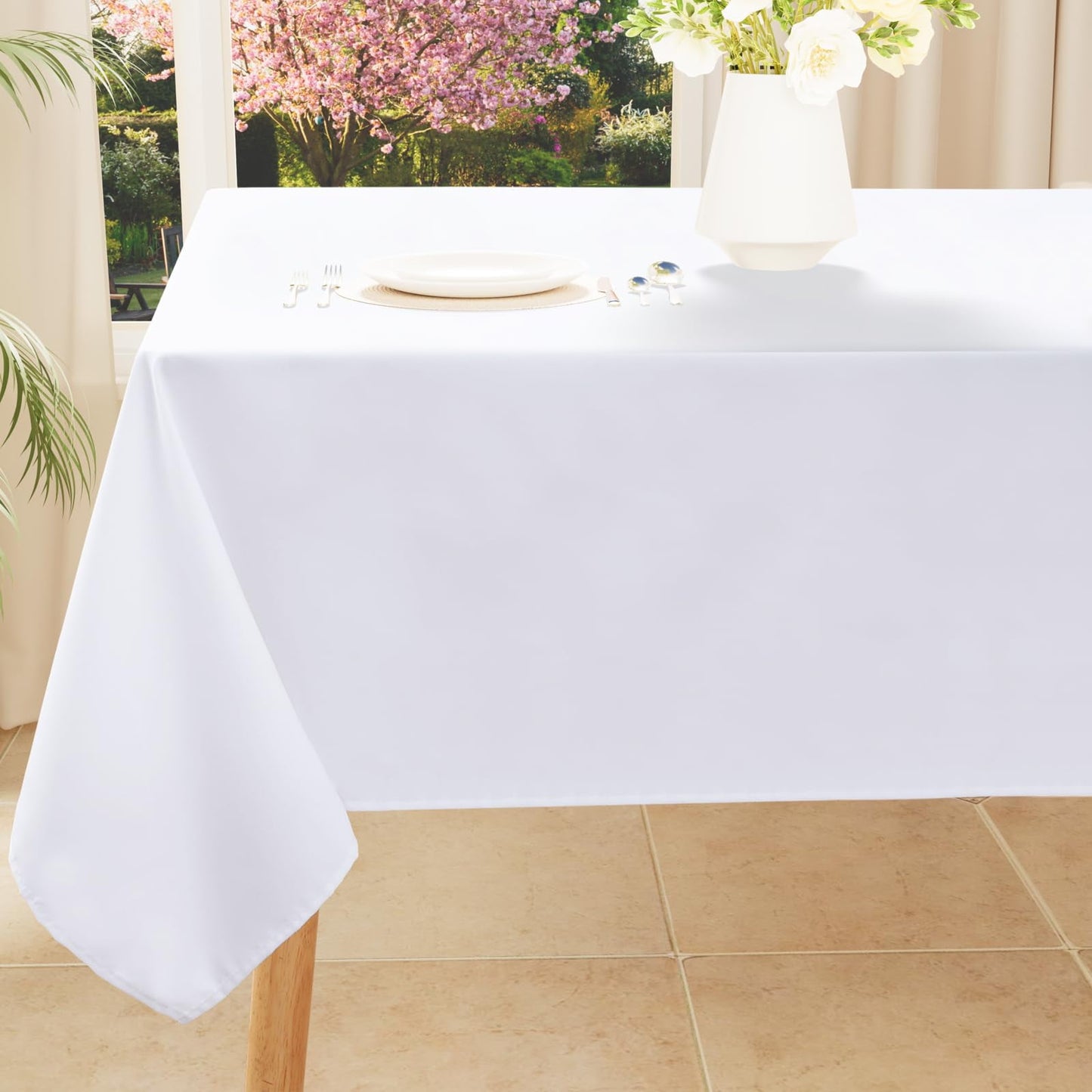 Smiry Waterproof Rectangle Tablecloth