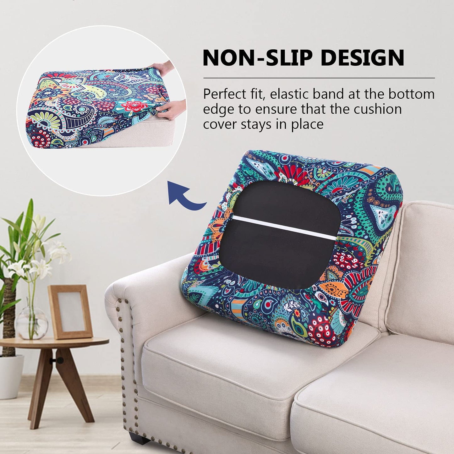 Smiry Printed Couch Cushion Covers