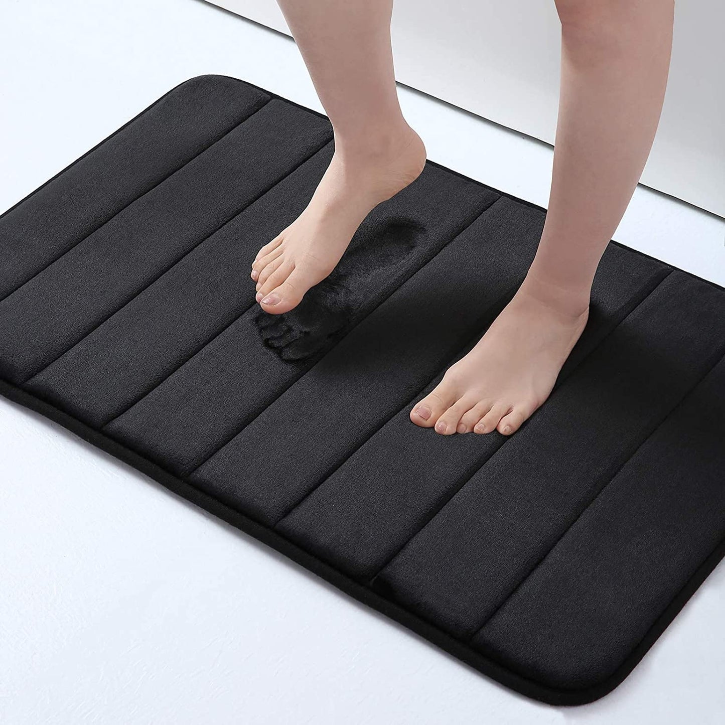 Buganda Memory Foam Bathroom Rugs