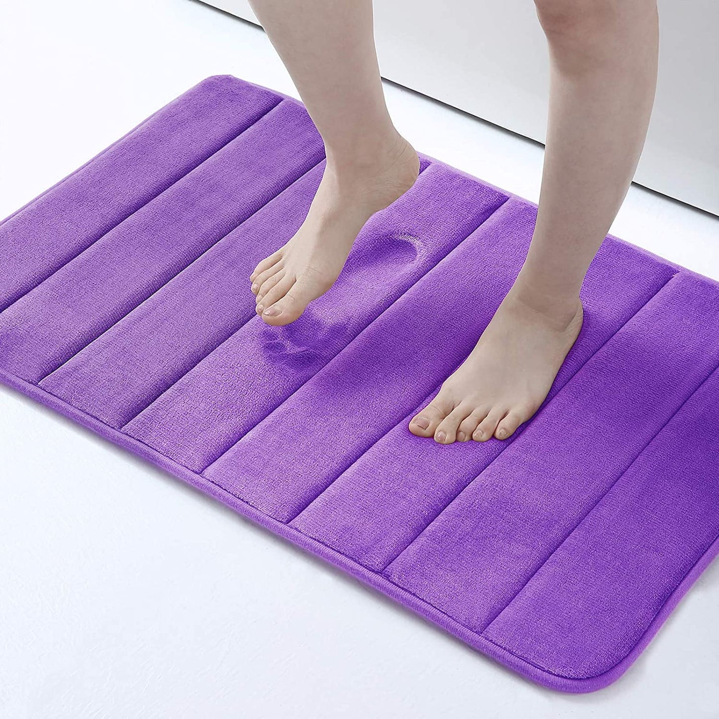 Buganda Memory Foam Bathroom Rugs
