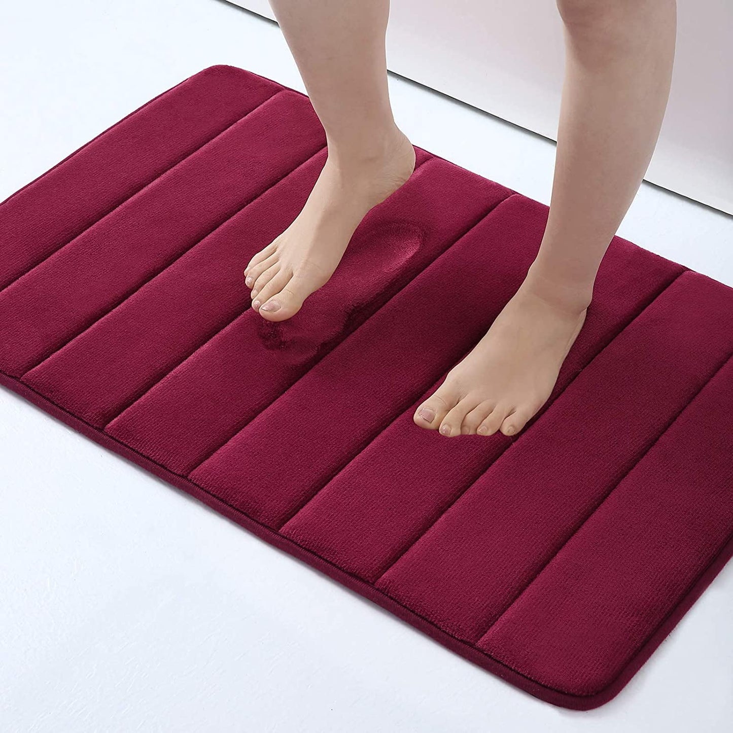 Buganda Memory Foam Bathroom Rugs