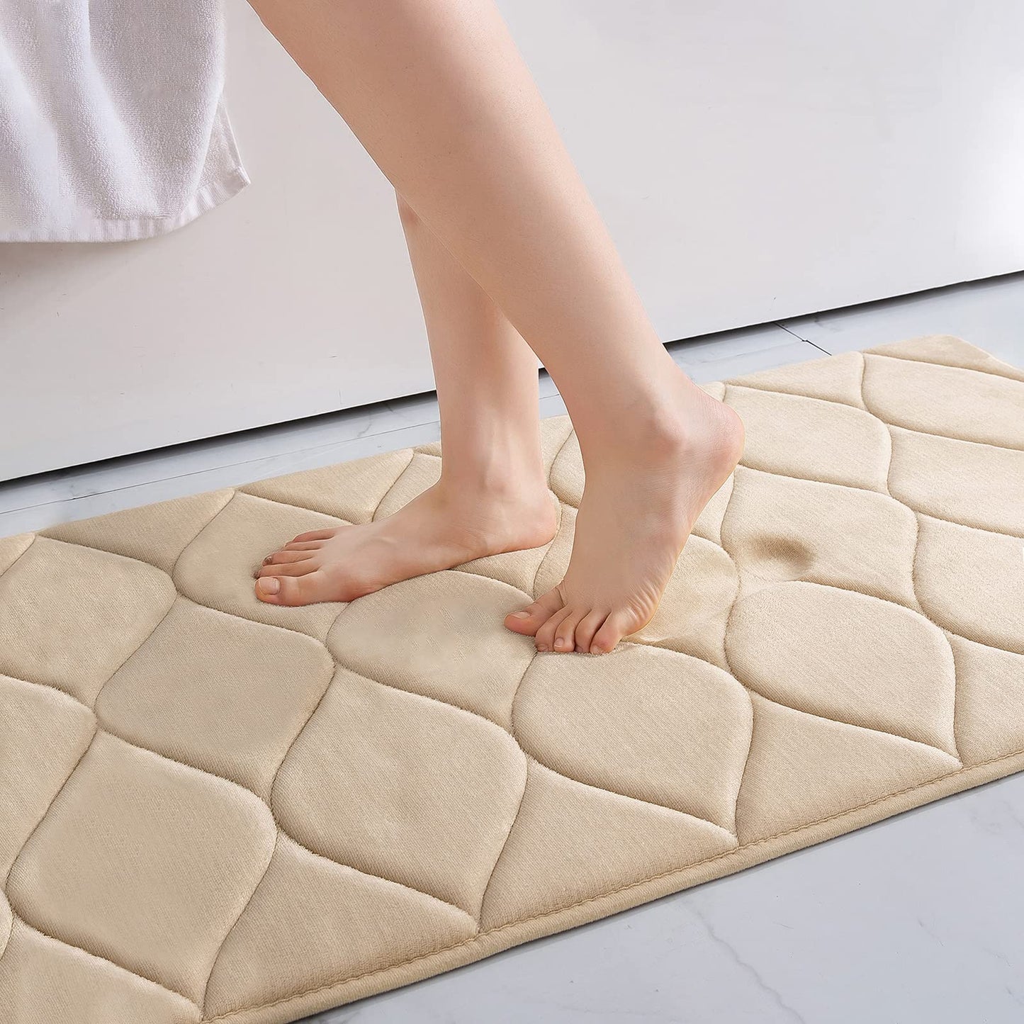 Smiry Memory Foam Bathroom Rugs