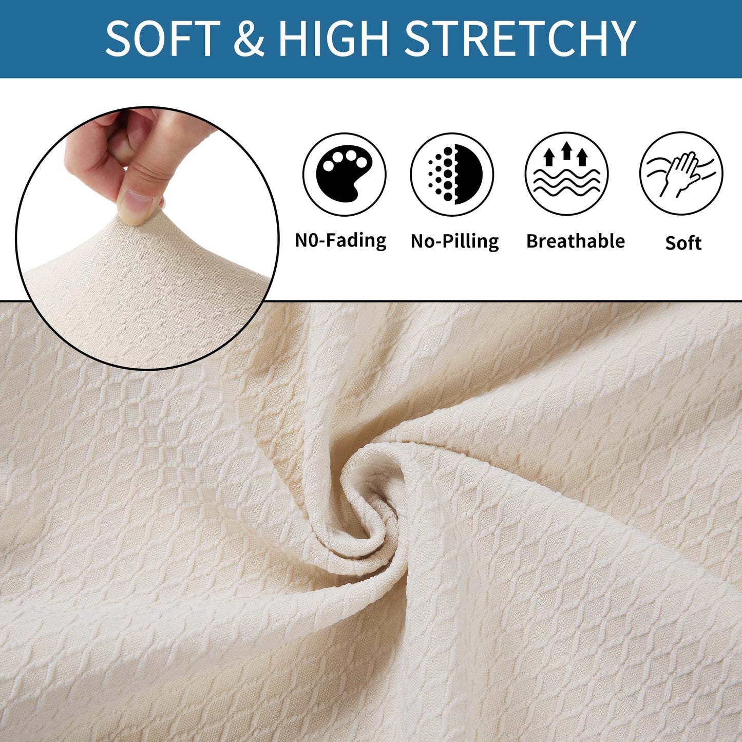 Smiry Waterproof Chair Seat Covers