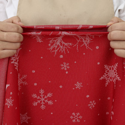 decorUhome Christmas Jacquard Rectangle Tablecloth