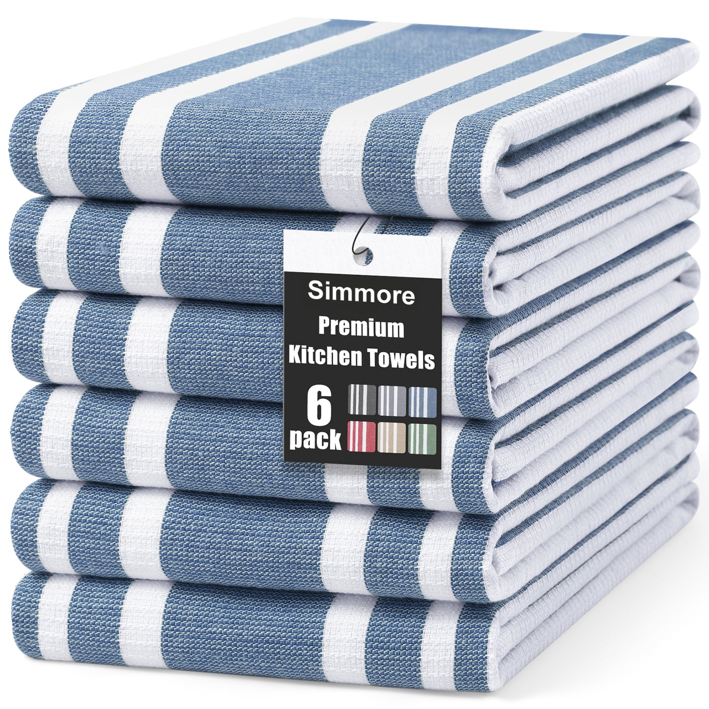 Simmore Cotton Striped  Kitchen Towels