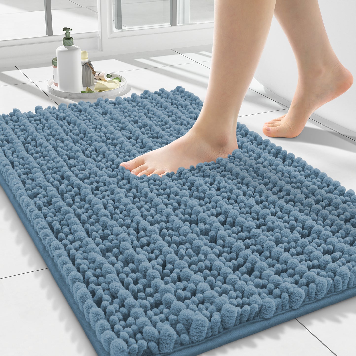 Simmore Chenille Bathroom Rugs