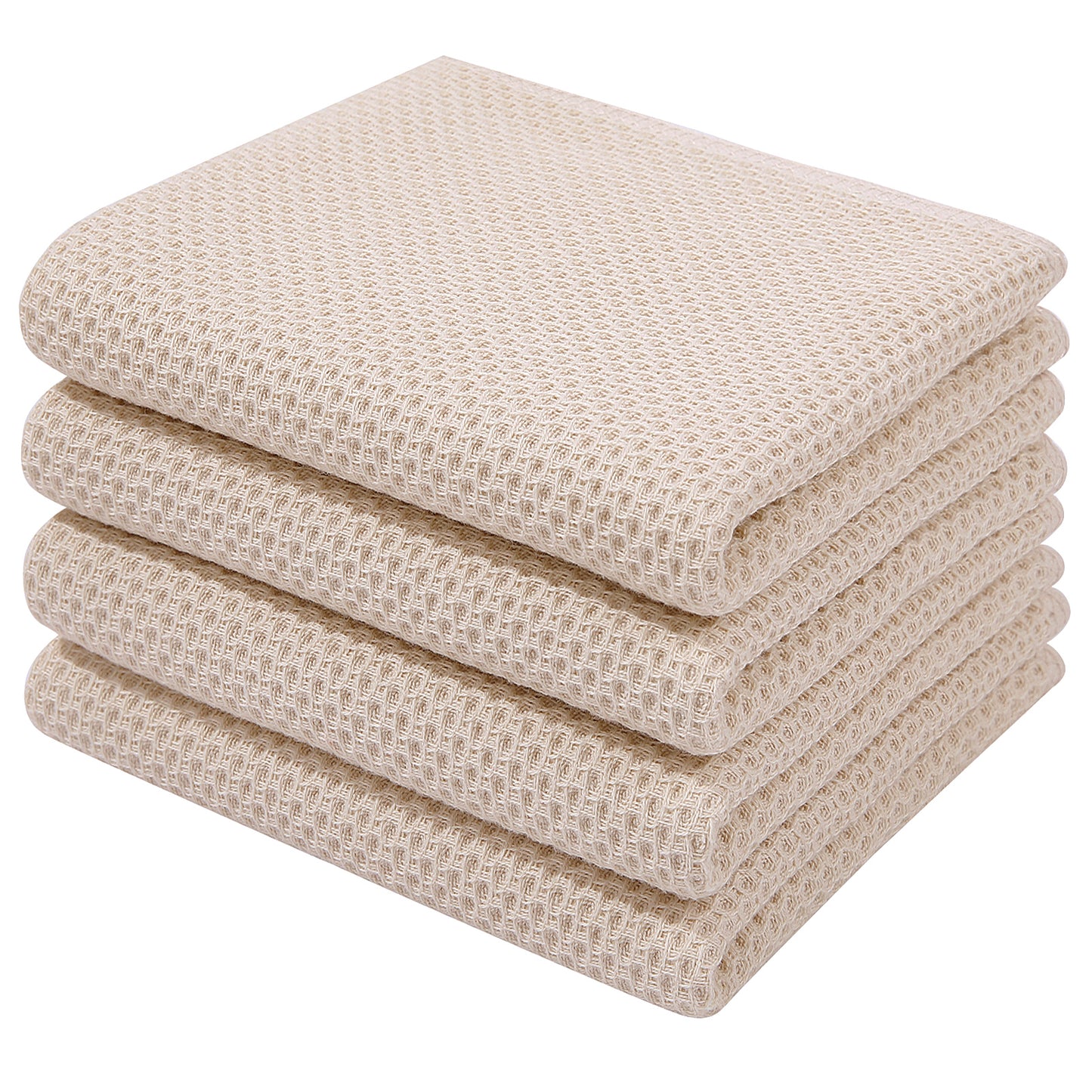Simmore Cotton Waffle Weave Dish Towels and Dishcloths