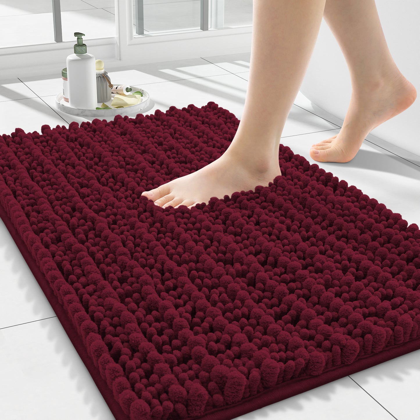 Simmore Chenille Bathroom Rugs