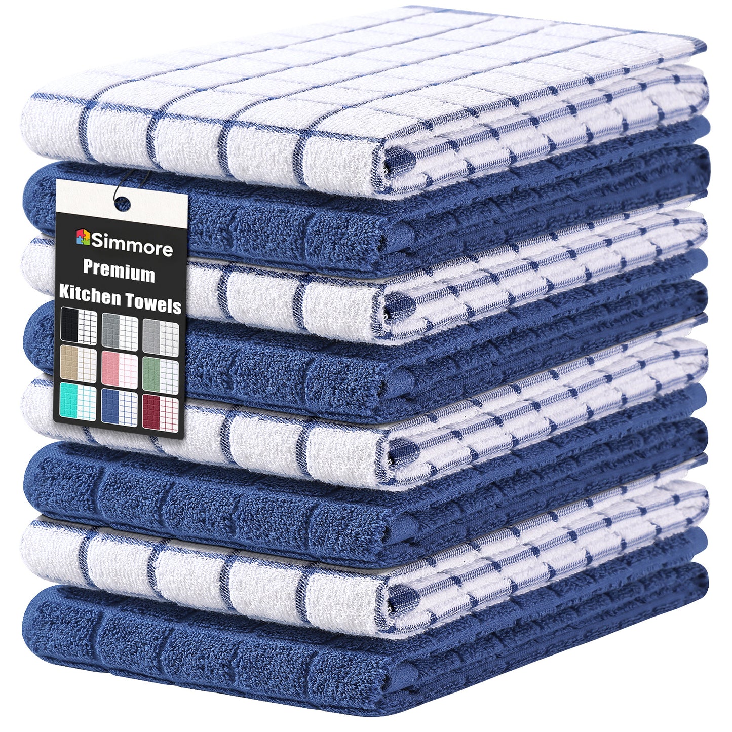 Simmore pure Cotton Terry Kitchen Towels