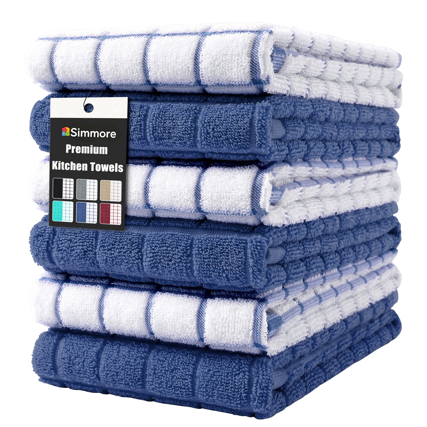 Simmore pure Cotton Terry Kitchen Towels