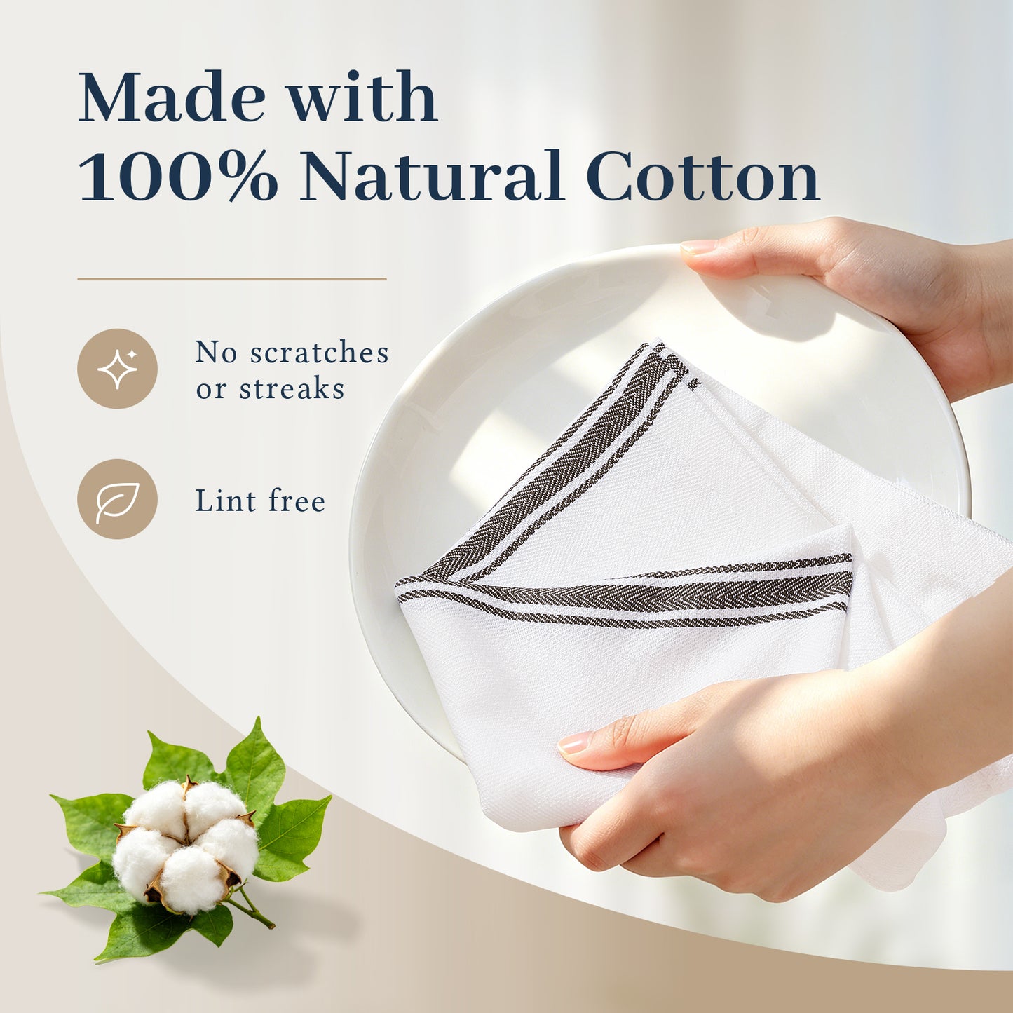 decorUhome Kitchen Hand Towels 15" x25"