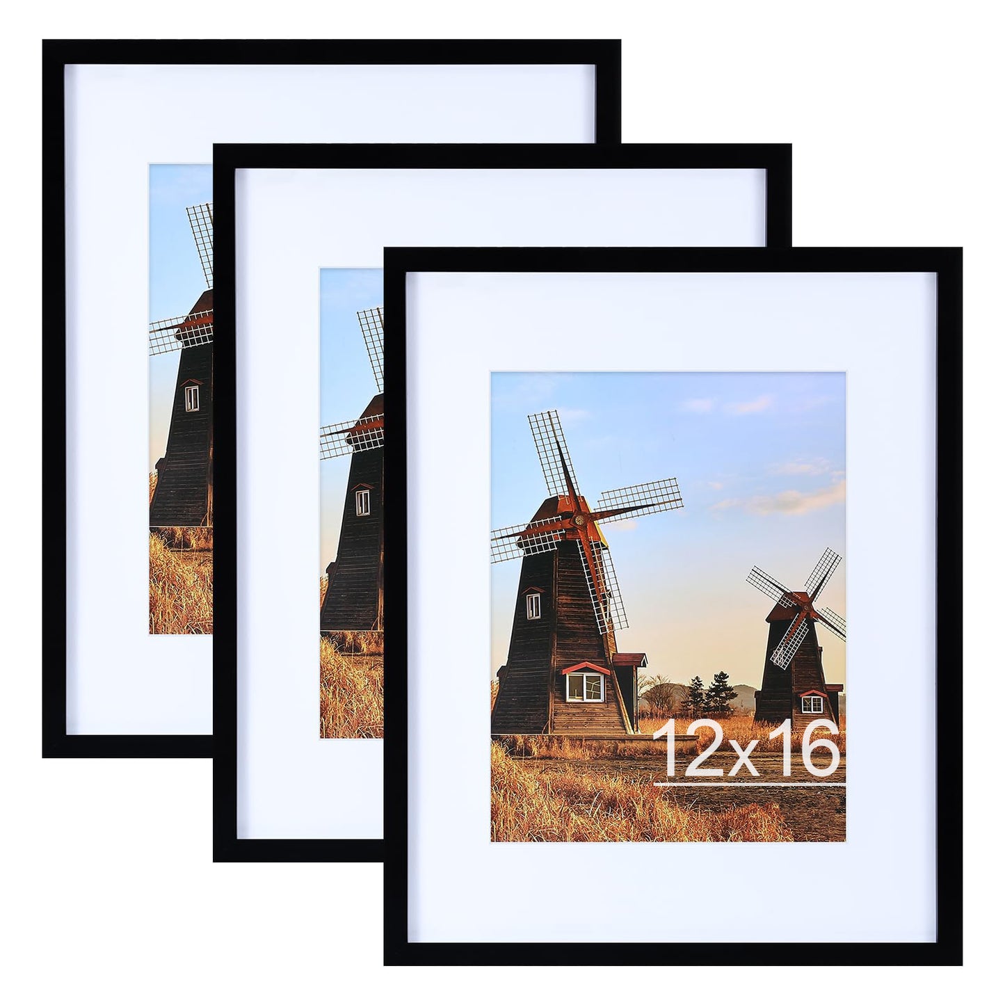decorUhome Picture Frame with Plexiglass