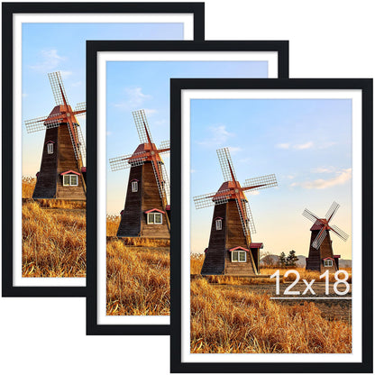 decorUhome Picture Frame with Plexiglass