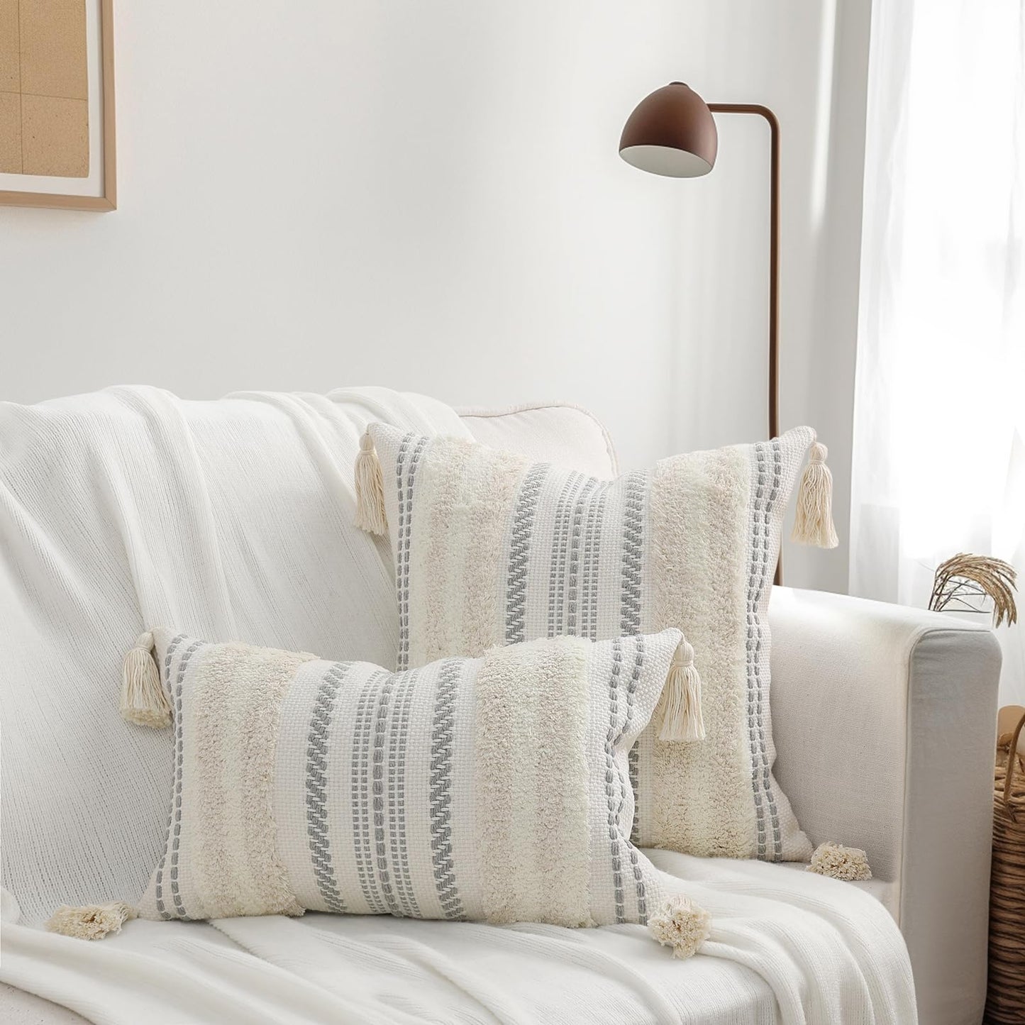 decorUhome 2pcs Throw Pillow Covers