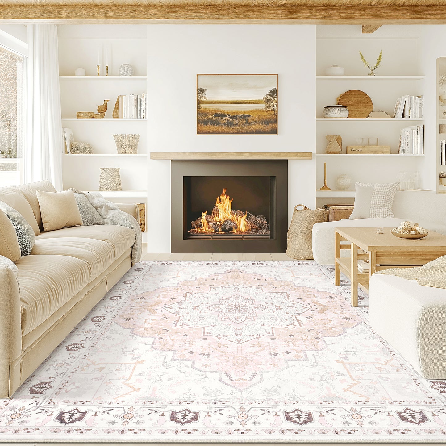 Buganda Area Rugs for Living Room