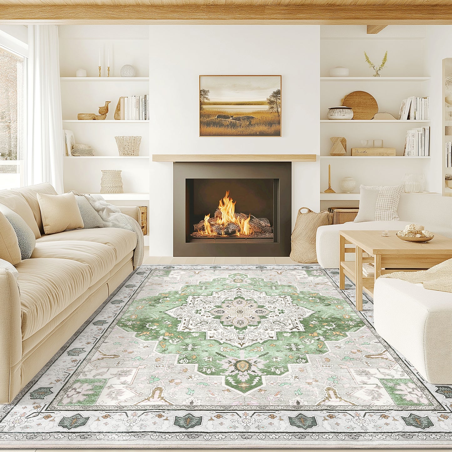 Buganda Area Rugs for Living Room