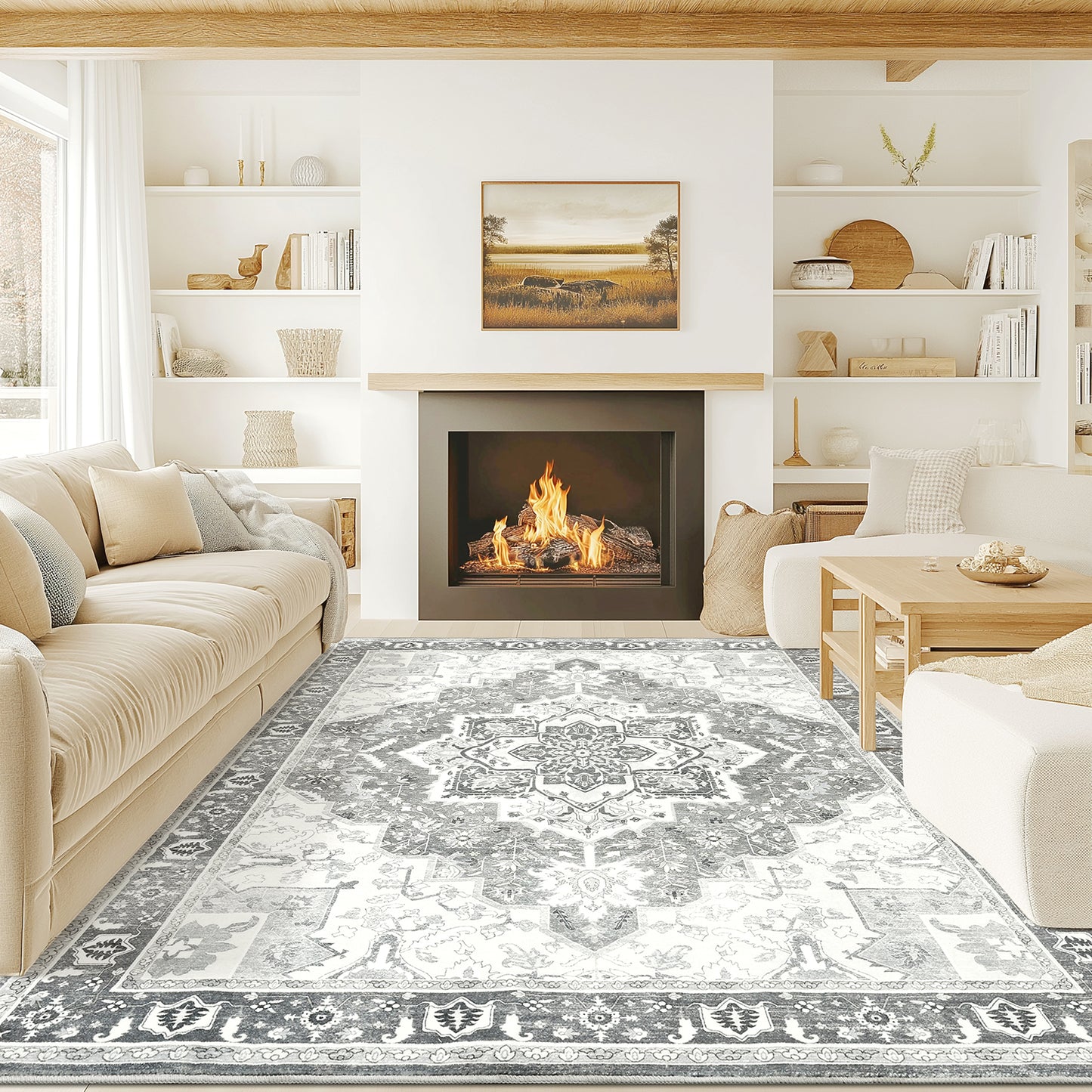 Buganda Area Rugs for Living Room