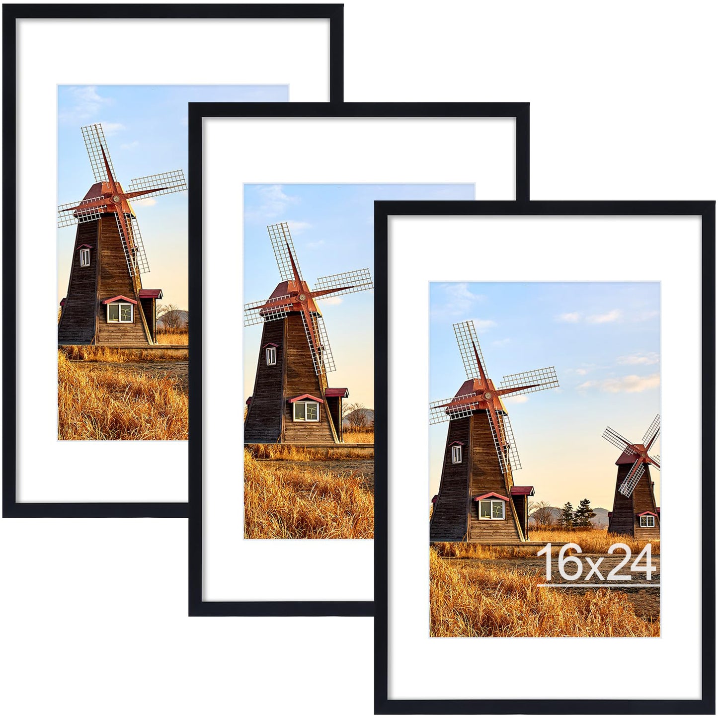 decorUhome Picture Frame with Plexiglass