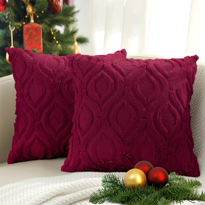 decorUhome Pack of 2 Throw Pillow Covers