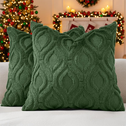 decorUhome Pack of 2 Throw Pillow Covers