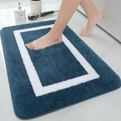 Smiry Luxury Microfiber Bathroom Rug Mat