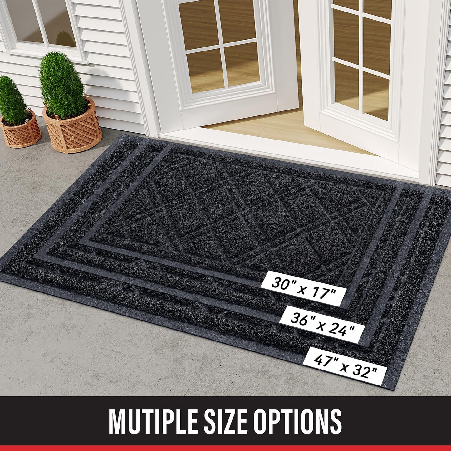 Buganda Door Mat Outside