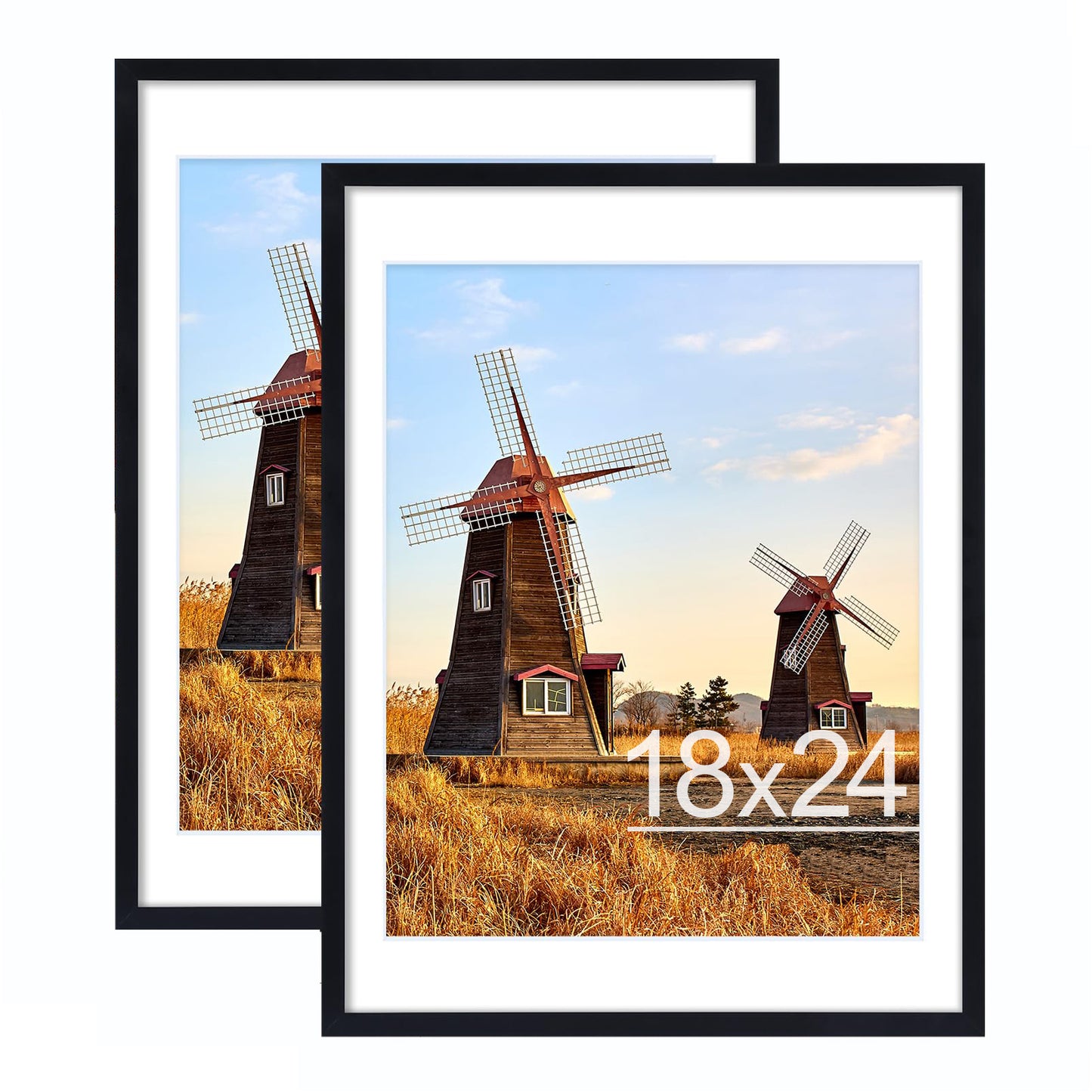decorUhome Picture Frame with Plexiglass