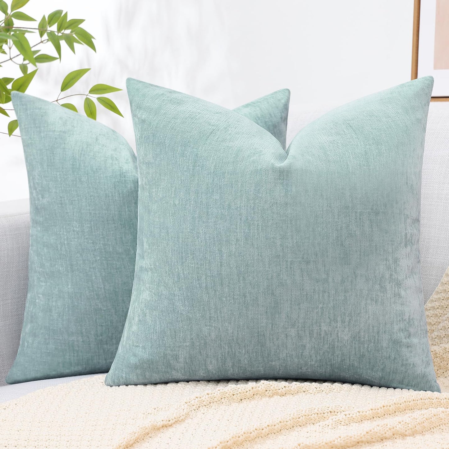 decorUhome Set of 2 Throw Pillow Covers